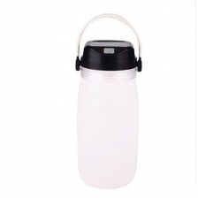 Outdoor Solar Charging Camping LED Light Luminous Sports Water Bottle
